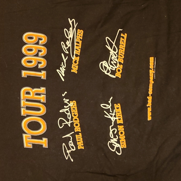 Bad Company concert t shirt - Picture 5 of 5